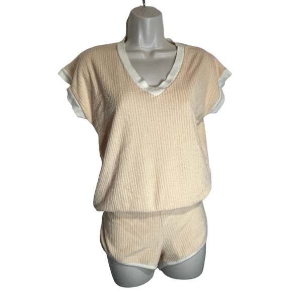 Vintage Montgomery Ward Terry Cloth Short Set